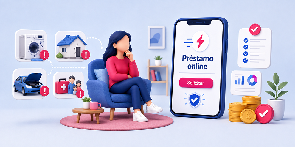 Cómo afrontar gastos inesperados con un préstamo online de aprobación rápida